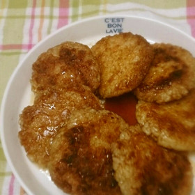 残りご飯をリメイク!大人気な甘辛お焼き
